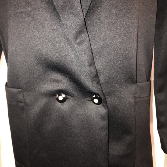 Vintage Black Blazer, Size M - Picture 5 of 7